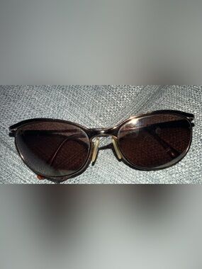Maui Jim Metal Sunglasses with Brown Lenses